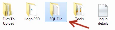 open sql file