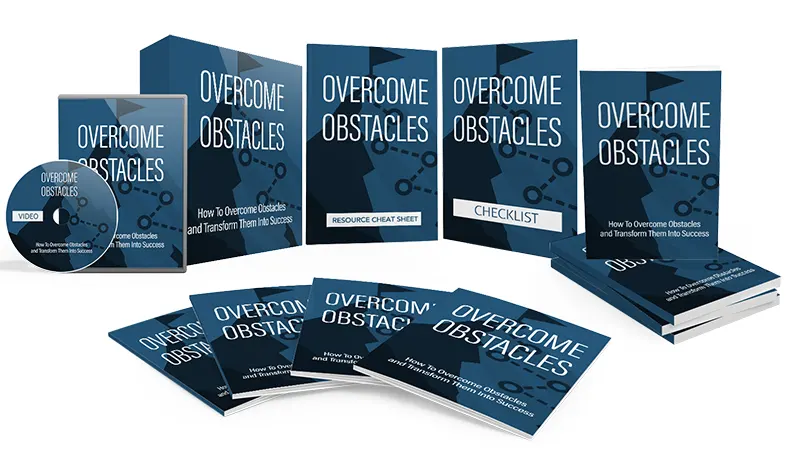Overcome Obstacles – Ready to Sell “Self Improvement” Product