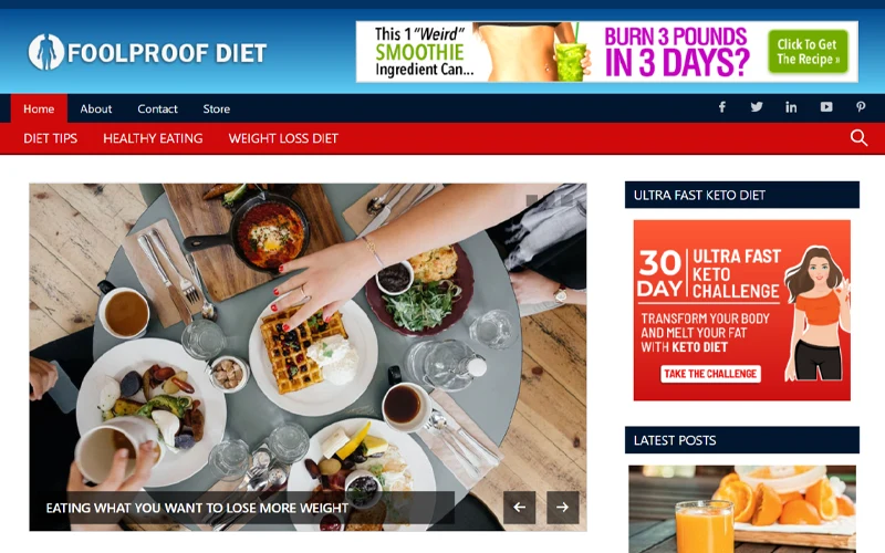 foolproof diet ready made blog