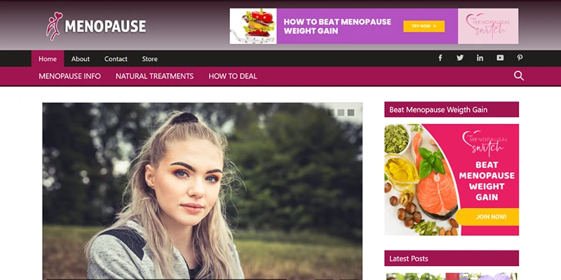 menopause website