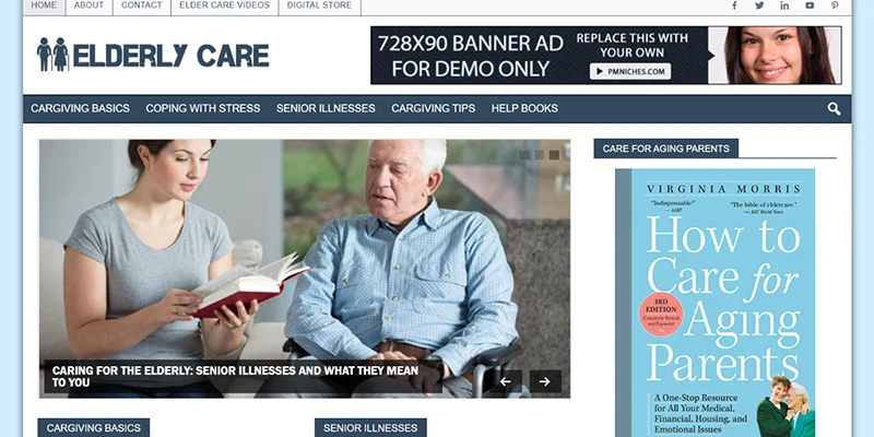 elderly care website