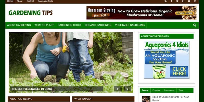 gardening tips website