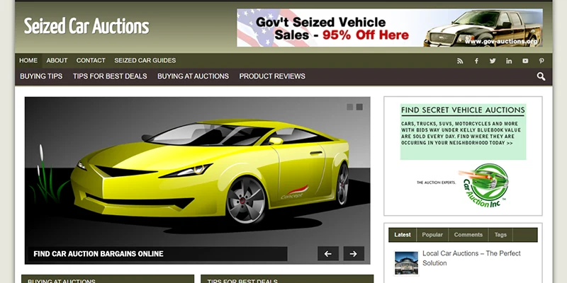 seized car auctions ready made blog