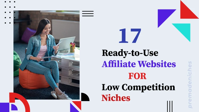 ready-to-use affiliate websites for low competition niches