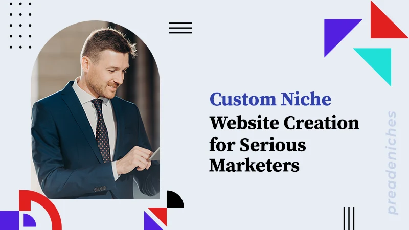 custom niche website creation